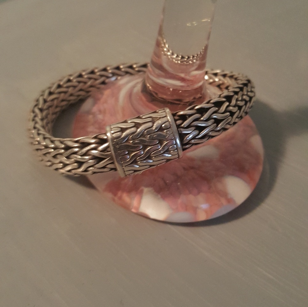John Hardy Classic Chain Bracelet 10.5 Wide